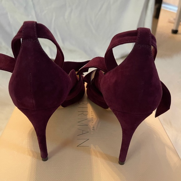 Alexandre Birman Charlotte suede heel sandal - Picture 3 of 6